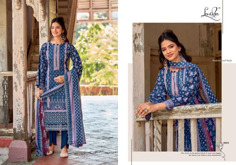 Levisha zubia pakistani style wholesale dress materials online